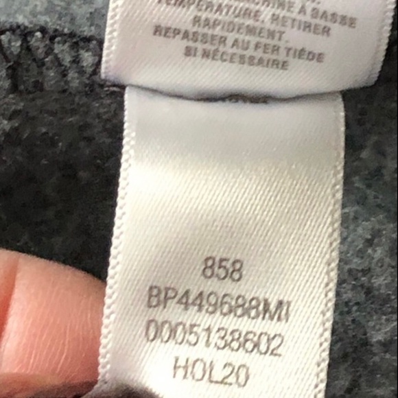 BP Womens Dip Dyed Blue Ombre Crew Neck Sweatshirt Size XS - Picture 8 of 9